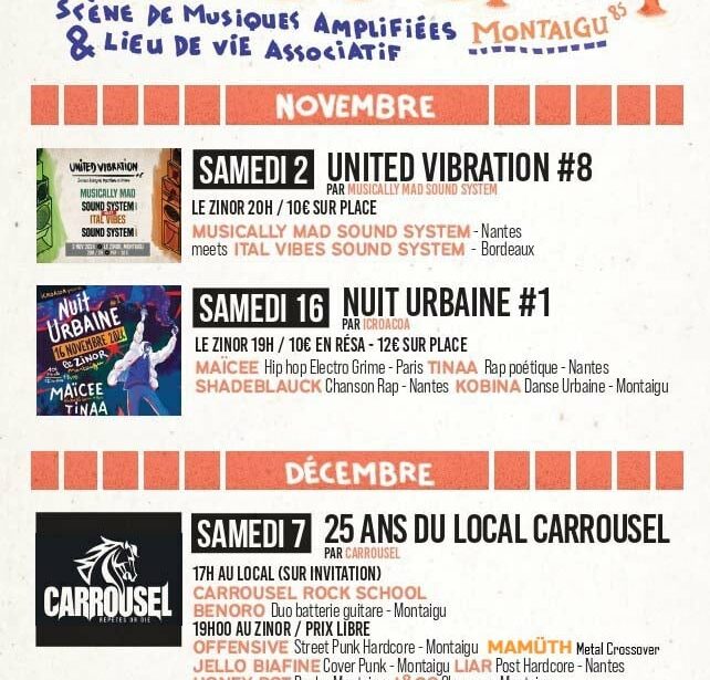 Trimestriel Novembre – Décembre – Janvier 24/25